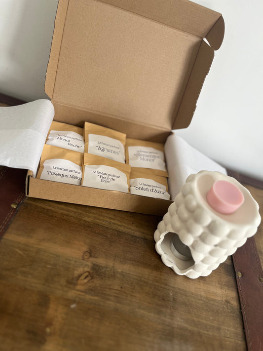 Le coffret parfumé Évasion d'été.